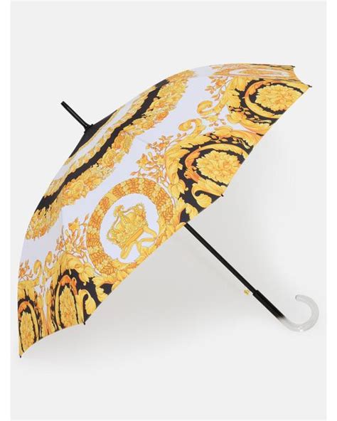 versace umbrella white|Barocco Umbrella White .